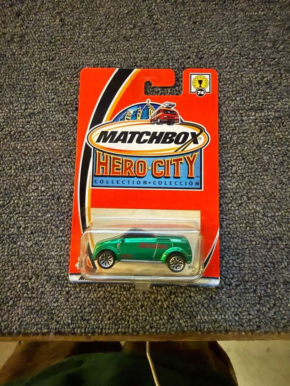 Matchbox Hero City #74 Opel Frogster Green Die-Cast Car